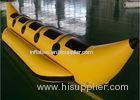 Waterproof 0.9mm PVC Inflatable Fly Fish Banana Boat For Water Games