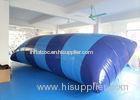 Blue Heat sealing 7m * 3m Digital Printed Inflatable Water Blob For Aqua Park