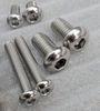 Go Kart Button Head stainless steel nuts and bolts / CNC machining parts