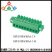 Pluggable terminal blocks connector