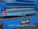 0.4mm - 0.8mm Roofing Sheet Corrugated Roll Forming Machine With PLC and Hydraulic System