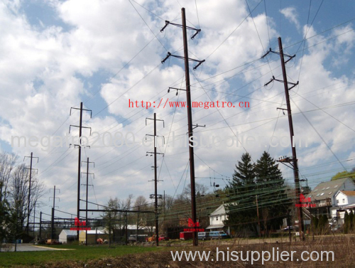 transmission UTILITY POLE steel tower