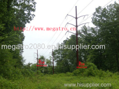 transmission UTILITY POLE steel tower