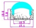 led aluminium profile strip