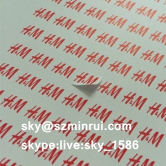 Customize Self Destructive Brand Sticker Vinyl Labels for Anti-counterfeit