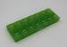 Green Large Plastic Pill Box Organizer Storage Case For Promotional Gift