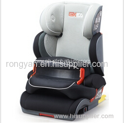 Baby car seats with impact shield