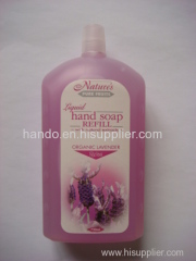 hand wash with pump head or refill package