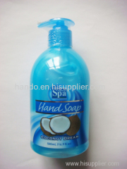 hand wash with pump head or refill package