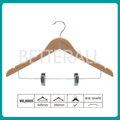 cheap wooden hanger for clothes