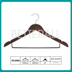 cheap wooden hanger for clothes