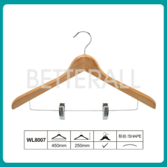 cheap wooden hanger for clothes