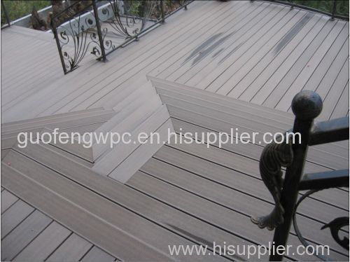 wood plastic outdoor decking