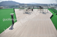 wood plastic outdoor decking flooring