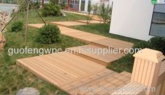 wood plastic outdoor decking flooring