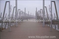 wood plastic outdoor decking flooring