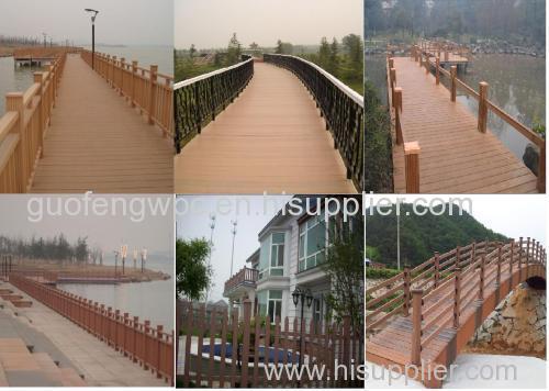 wpc outdoor fence railing