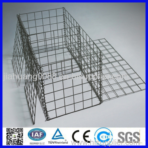 Hot dipped galvanized galfan PVC coated welded gabion basket