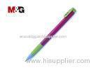 Colorful gel ballpoint pen with slim barrel and smooth semi - gel ink