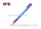 Retractabl gel 0.6mm ballpoint pen with comfortable rubber grip