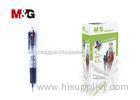 4 in 1 Multi Coloured Ballpoint Pen With Comfortable Rubber Grip / Plastic Ball Pen