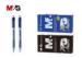 0.7mm Hexagonal Transparent Retractable Ballpoint Pen With Metal Clip