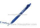 0.7mm Retractable Ink Pens With Metal Clip For Promotional Gift