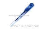 Non - Toxic Plastic Gel Ink Pens For Adult / Clear Barrel Gel Impact Pen