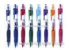 0.7mm Retractable Plastic Gel Ink Pens provide 6 different colors For Office & School