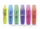 Classical Non - Toxic Scented Fluorescent Marker Pen / Multi Colored Highlighters