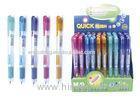 Convenient Side Press Refillable Plastic Mechanical Pencil With Eraser