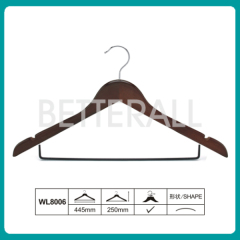 Top quality luxury coat wooden hanger