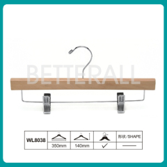 OEM luxury wooden coat hanger