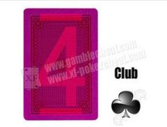 Poker Side Bin Li Paper Marked Cards / Red Invisible Poker