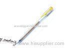 Stick glitter gel ink pen 0.8mm with high quality imported ink and tip refill for school and office