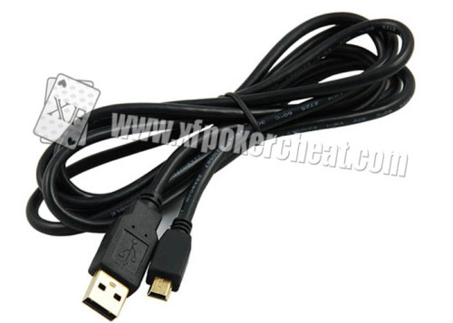 Poker Cheat Device USB Connector Camera / Wire Connector Charger Camera