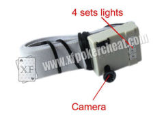 Four Lights Mini Sensor Button Camera To Scan Bar-Codes Playing Poker / Two Lights Sensor Button Camera