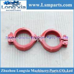Concrete pump parts coupling / pipe clamp manufactory