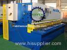 Plate Sheet Metal CNC Shearing Machines / Hydraulic Shear Machine High Efficiency
