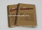 Handmade Brown Craft Cover Recycled Paper Notebook For Office Staff