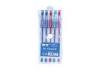 0.4mm stick gel ink pen with 5 different colors in a pvc pouch from China manufacturer