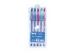 0.4mm stick gel ink pen with 5 different colors in a pvc pouch from China manufacturer
