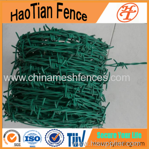 Double Twist Barbed wire fencing real factory