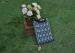 Waterproof 100% cotton fabric Outdoor Picnic Blanket with wrinkle resistant coating