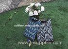 Flower Pattern Printed Cotton Outdoor classic gingham picnic blanket / mat / rug