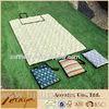 Handbag style cotton material Outdoor camping mat / Blanket with Beautiful flower pattern