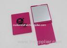 Small Pocket Compact Mirror in Square Shape with Customized Logo