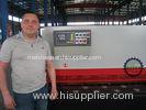High Efficiency Guillotine Sheet Metal Shearing Machine / Swing Beam Hydraulic Shear