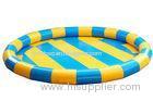 Round Shape Indoor Inflatable Garden Swimming Pools With Logo Printing