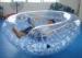 Outdoor Transparent Inflatable Coconut Balls Half Zorb For Water Games